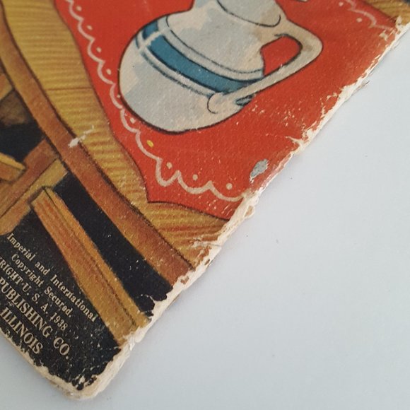 The Three Bears Milo Winter 3417 Vintage 1938 Merrill Publishing Company Chicago - Picture 10 of 12